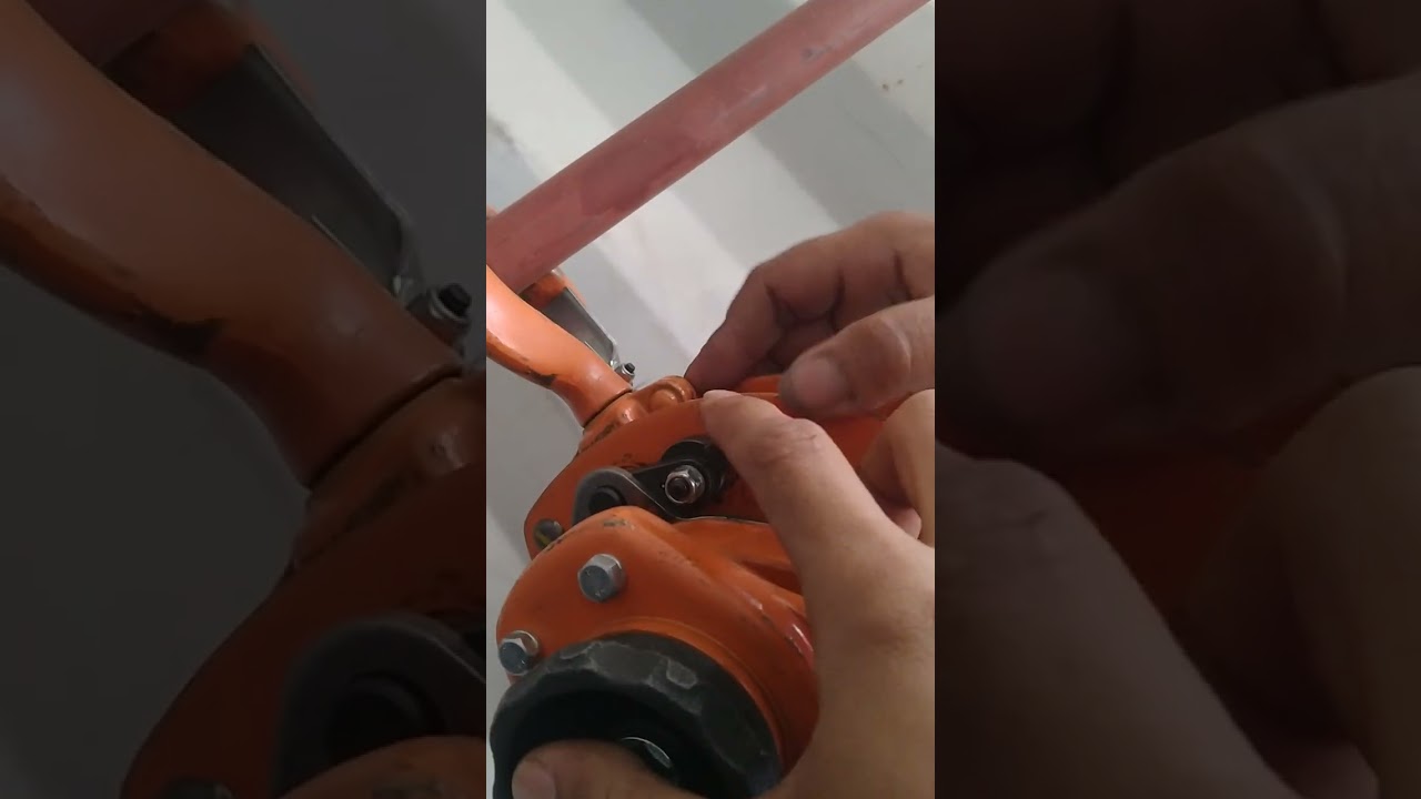 cara menggunakan lever block