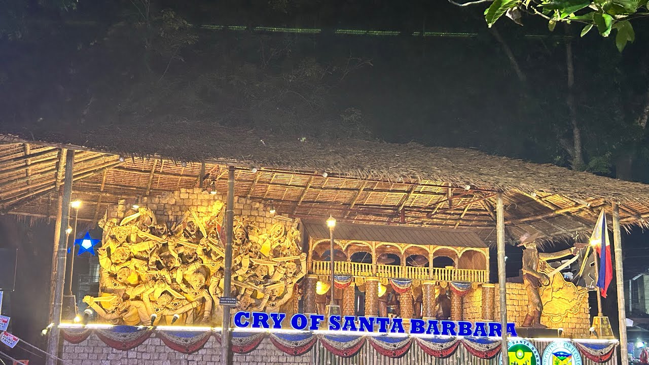 Lighting of the Cry of Santa Barbara Float for KAHILWAYAN FESTIVAL 2024