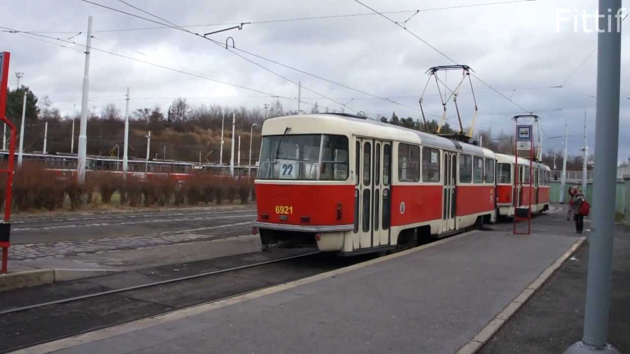 Poslední den provozu tramvají typu T3 v pravidelném provozu