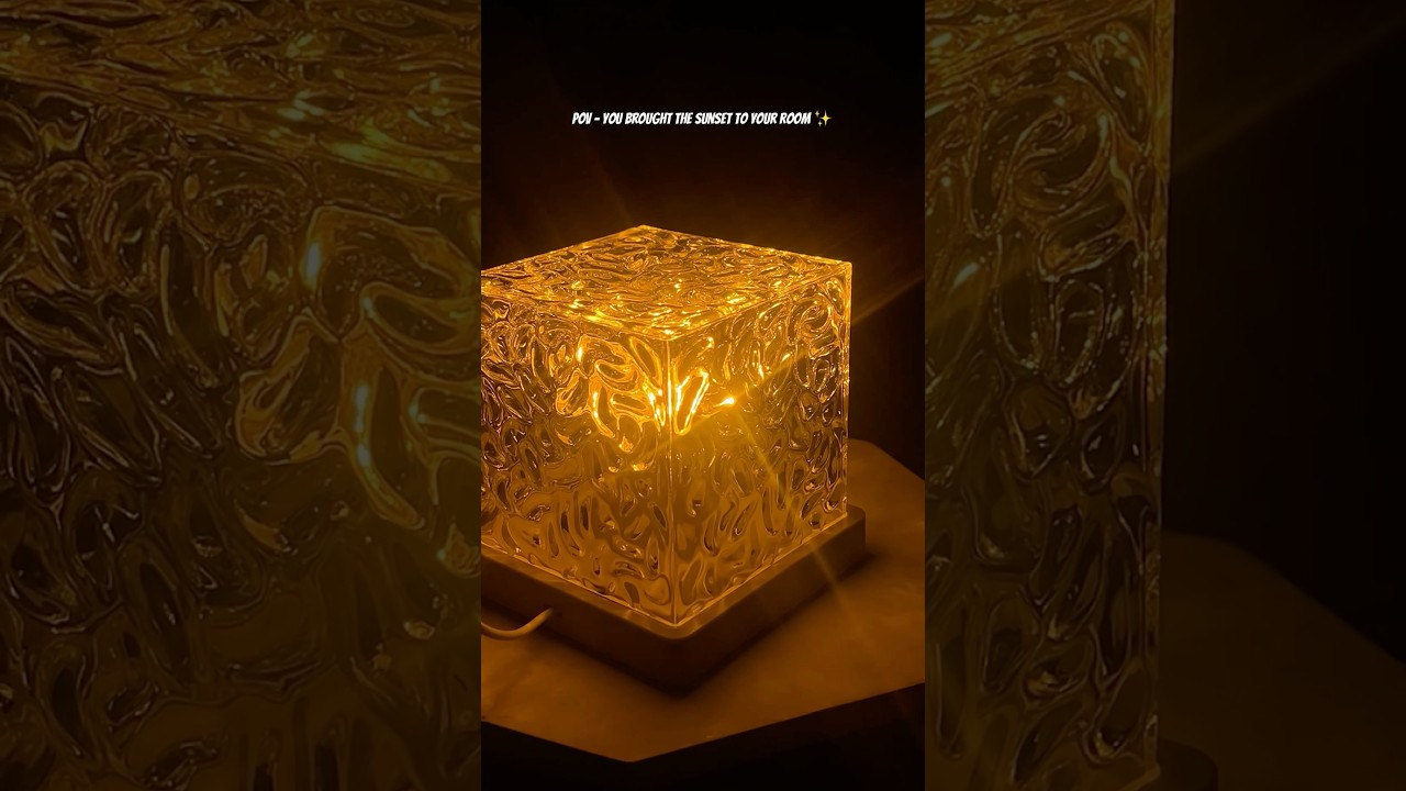 This ocean wave lamp so calming 😍 #shorts #oceanlamp #lamp #amazon #meesho #viral #yt #trend #relax