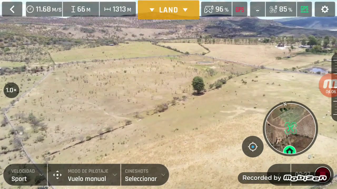Parrot Anafi range test