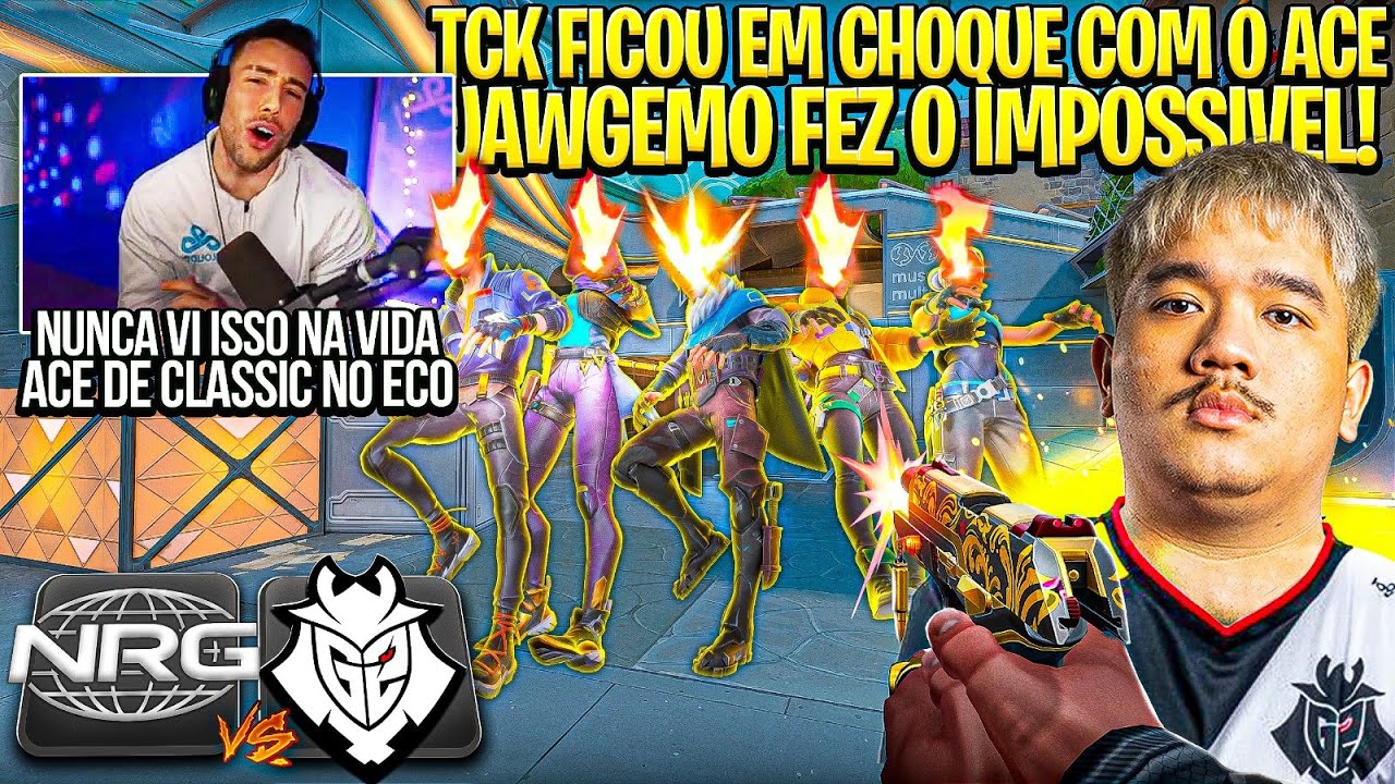 O ACE MAIS INSANO DA HISTÓRIA!!! JAWGEMO FAZ O IMPOSSÍVEL EM G2 vs NRG (melhores momentos)