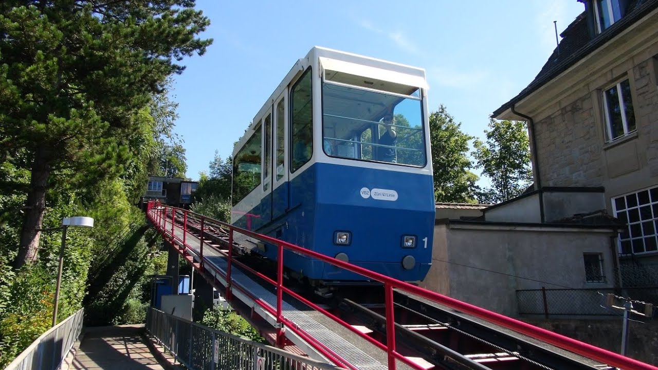 30-SSB Standseilbahn Seilbahn Rigiblick Zürich (CH)