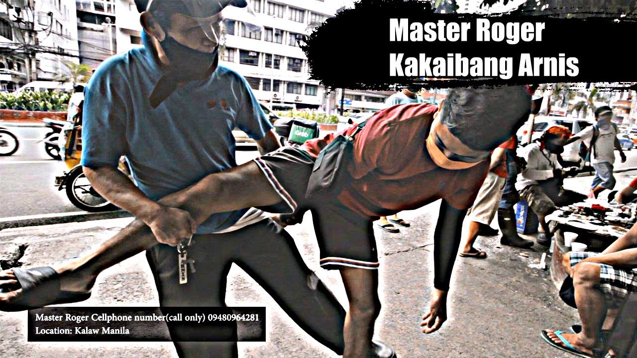 Ang pinaka Ma-action na Filipino Martial Arts NI Master Roger sa KALAW MANILA. Kakaibang Arnis
