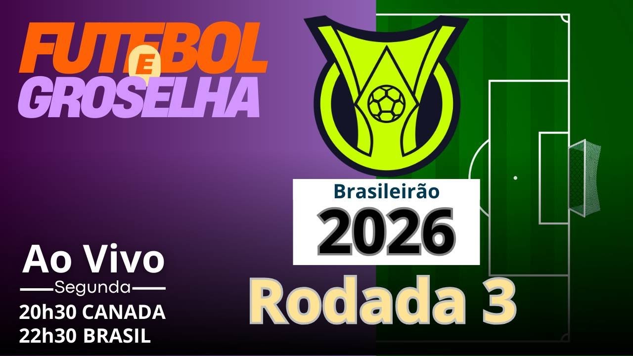 Futebol e Groselha -  Live de Segunda T02 E05- 09-02-2026