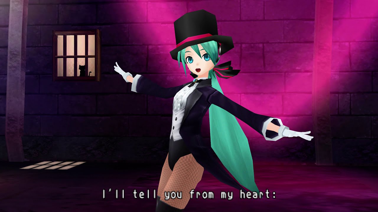 (4K) Miracle Paint ミラクルペイント - Hatsune Miku 初音ミク Project DIVA PSP English lyrics