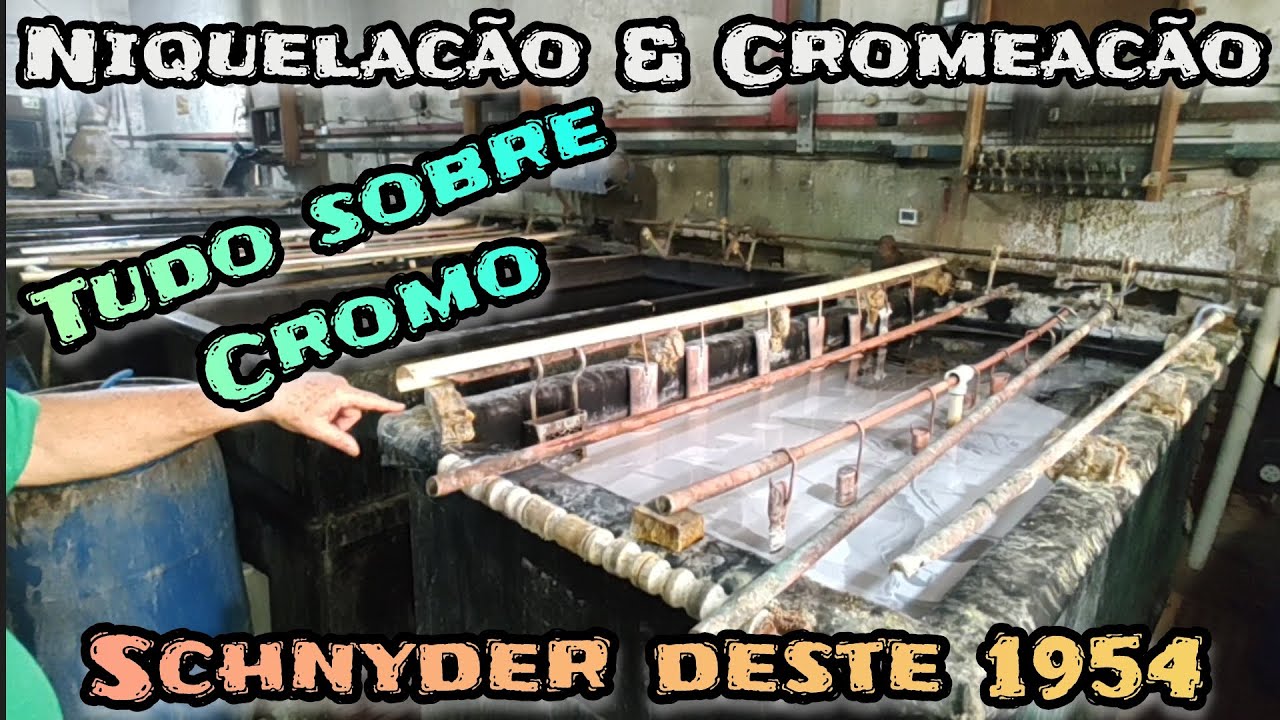 SCHNYDER NIQUELAÇÃO E CROMEAÇÃO DE PEÇAS E RODAS DE CARROS ANTIGOS 54 ANOS DE EXTREMA QUALIDADE Pt.3