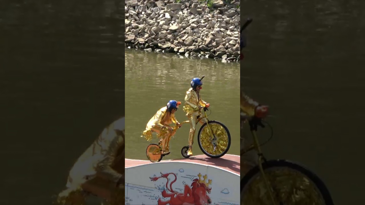 Epic Tandem Bike Fail 😂