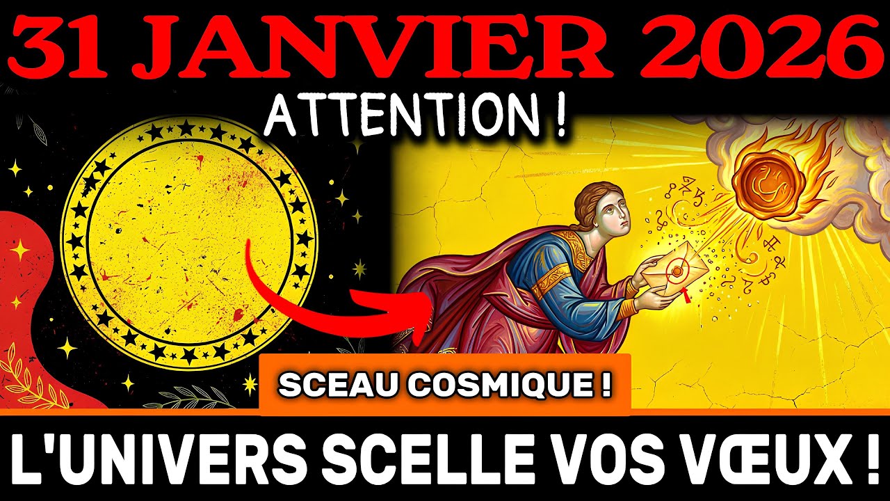 ATTENTION ! LE DERNIER JOUR DE JANVIER ! 31 jan – l'Univers SCELLE Vos VŒUX pour février !