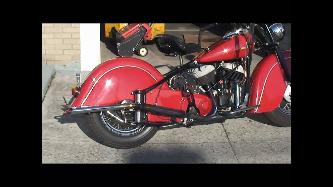 1946 INDIAN ANTIQUE MOTORCYCLE