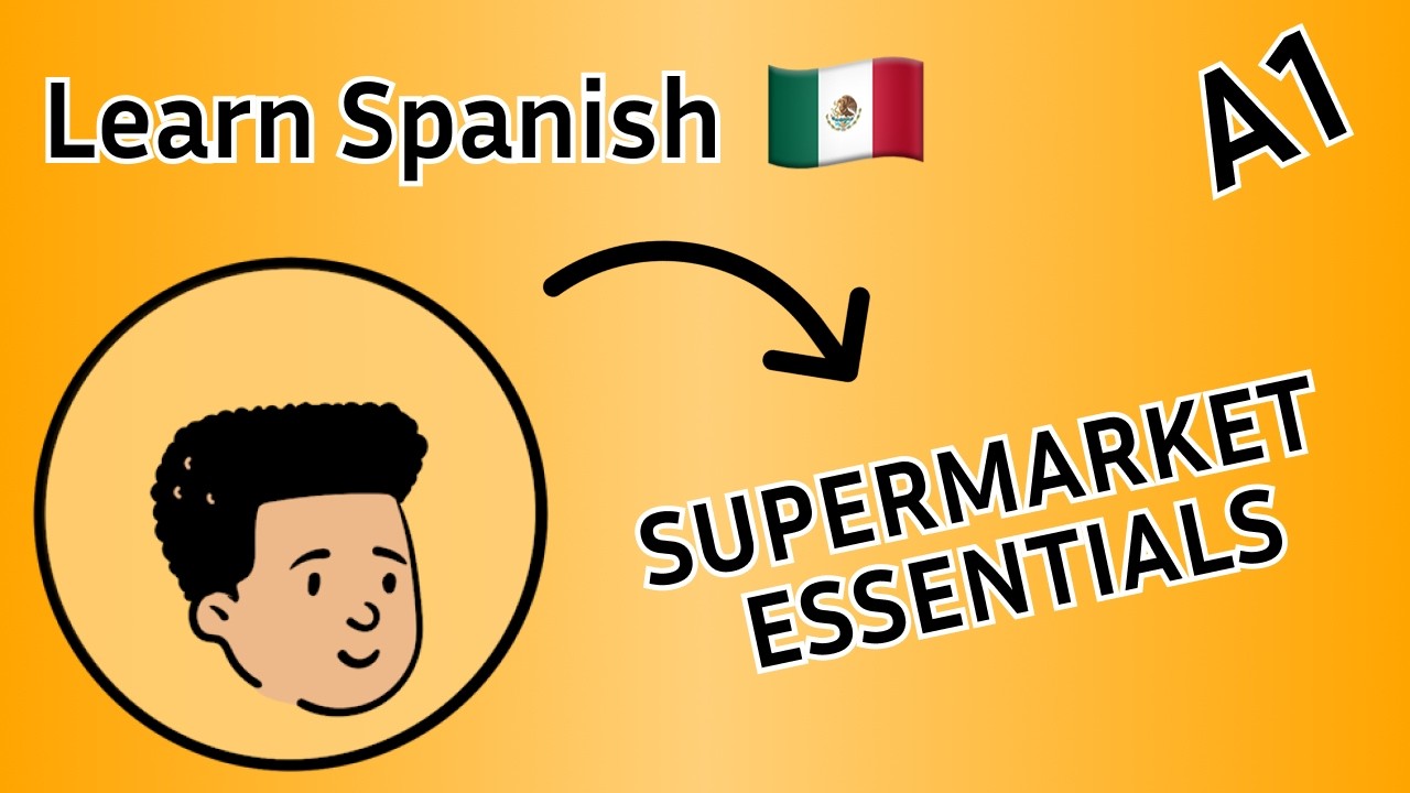 Spanish Supermarket Survival Guide! 🛒 Essential Vocabulary | (Ep. 10) - Cinco Uno Spanish Podcast