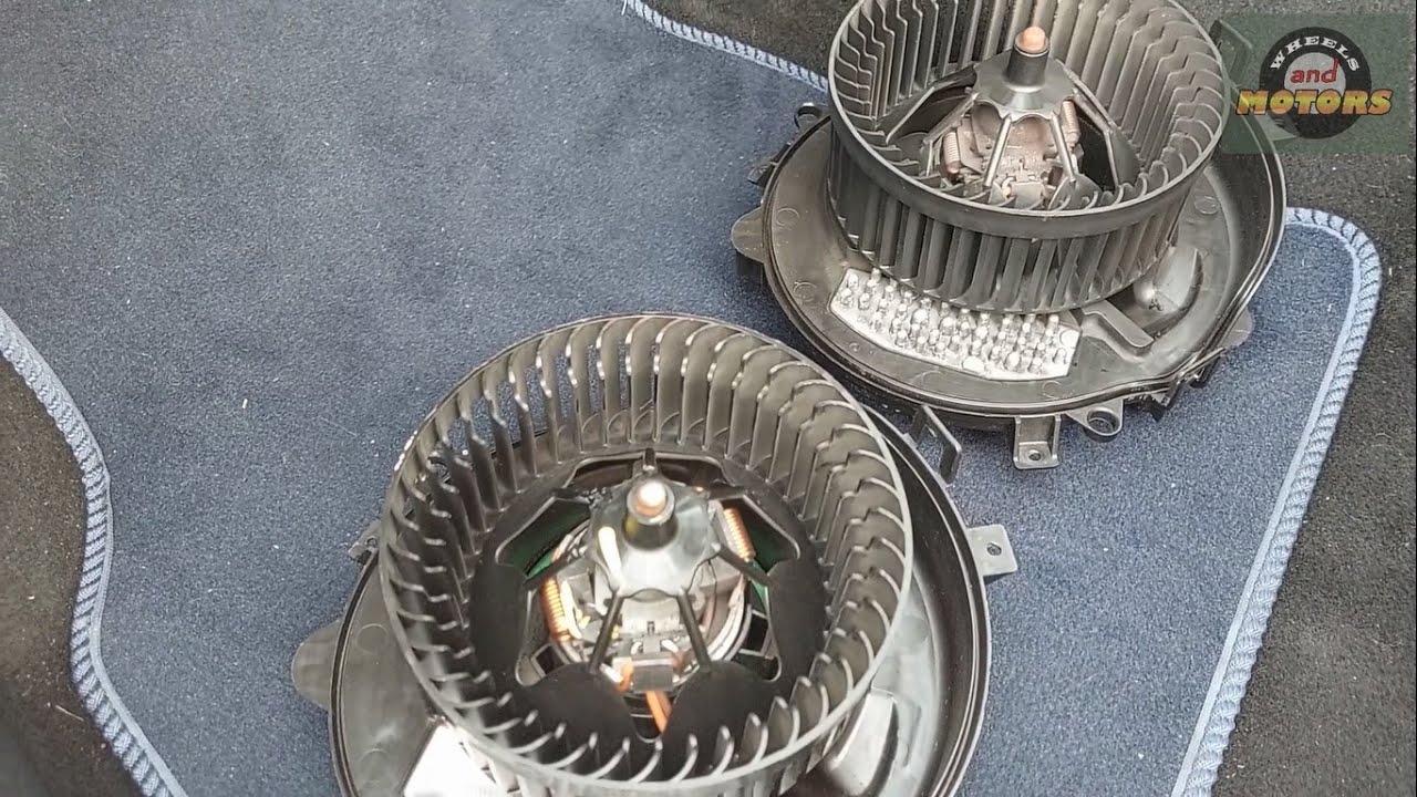 Replace AC and heater blower motor - Skoda Octavia Mk3/Typ 5E, can be applied to Seat, VW Golf, Audi