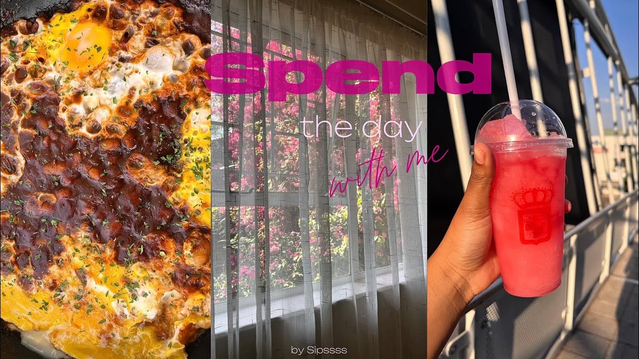 Spend the day with me 🌸✨| Cozy reset 🛏️🫧 | Cafè run 🥤