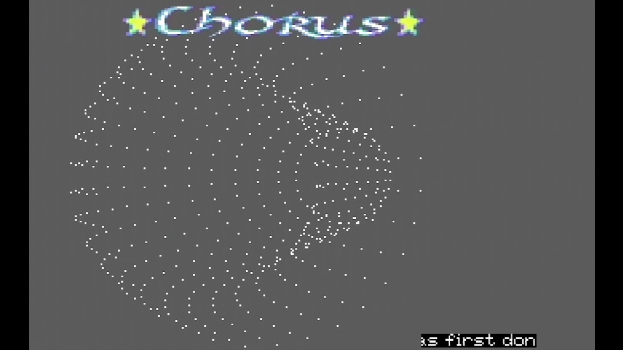 Chorus - Forgotten Dots - C64 Demopart. HQ hw cap. by Chorus Labs