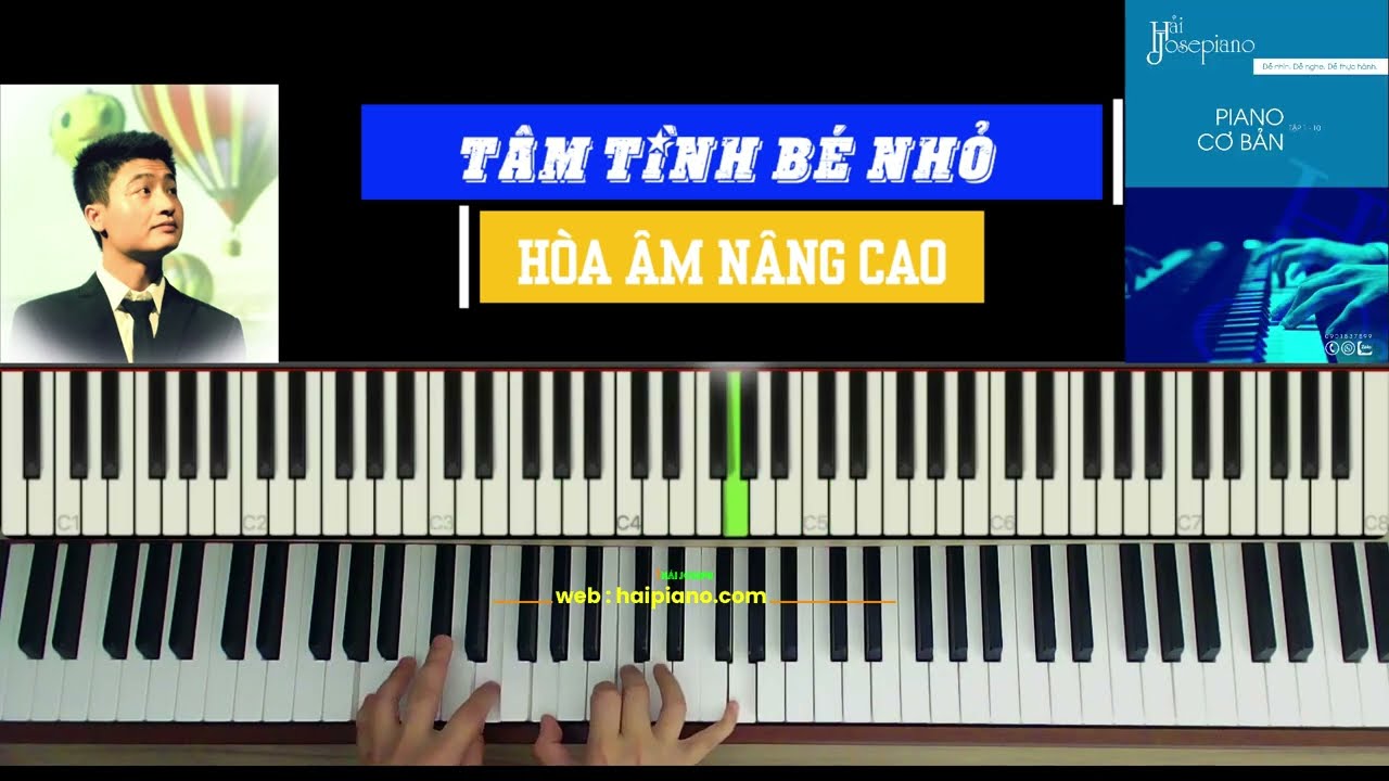 [Piano] TÂM TÌNH BÉ NHỎ | Phùng Minh Mẫn | Hướng dẫn hòa âm nâng cao đệm hát thánh ca |