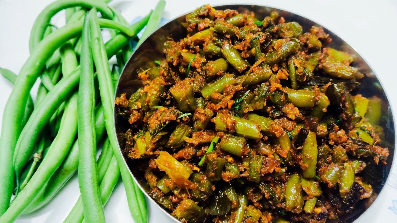 బీన్స్ కొబ్బరి కారం ఫ్రై 😋🍲/బీన్స్ కొబ్బరి కారం ఓసారి ఎలా ట్రై చేయండి మళ్ళీ చేస్తారు. రుచిsuper#ytb