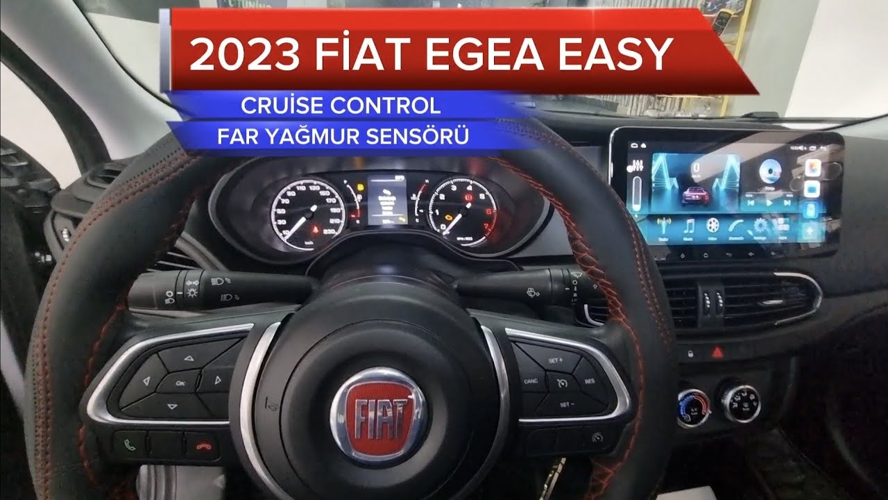 EGEA EASY HIZ SABİTLEYİCİ VE FAR YAĞMUR SENSÖRÜ MONTAJI ANKARA