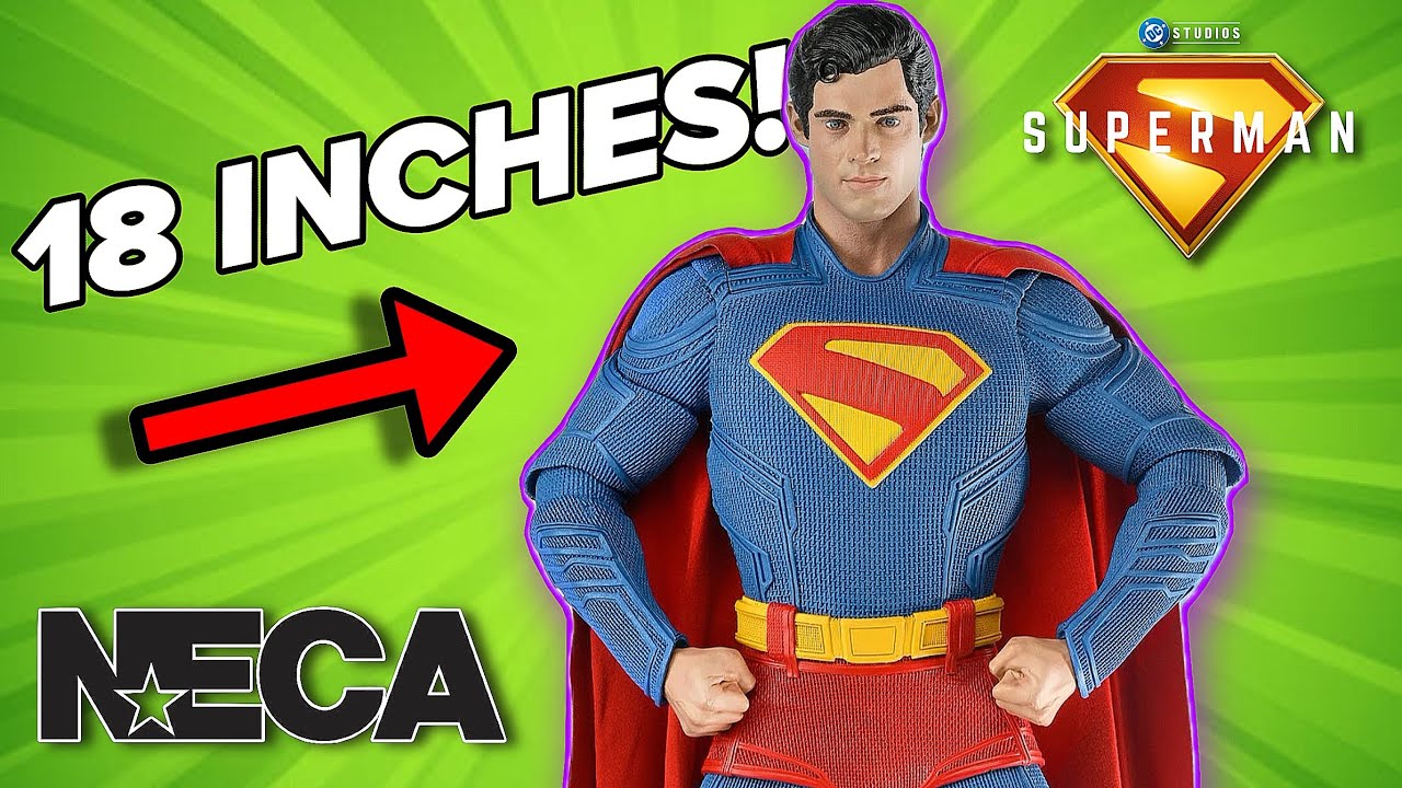 NECA 1/4 Scale Superman REVEALED