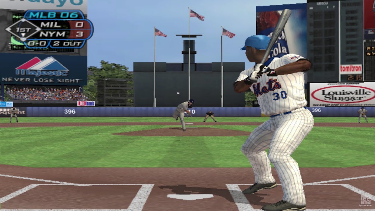 MLB 06: The Show — игровой процесс на PS2 (4K60 кадров в секунду)