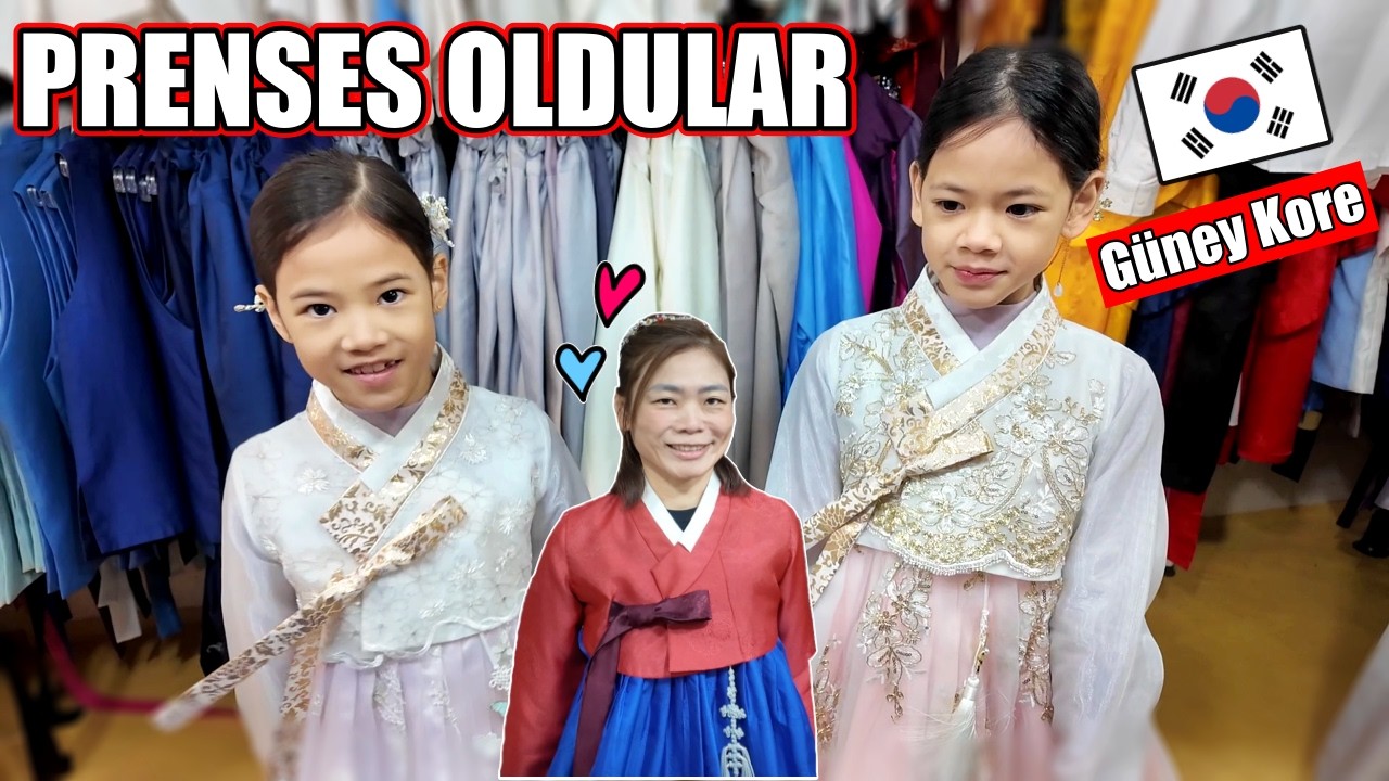 SEUL'de Tarih Dolu Bir Gün🇰🇷 Kızlarım Prenses Oldu❤️ 【2.Bölüm】
