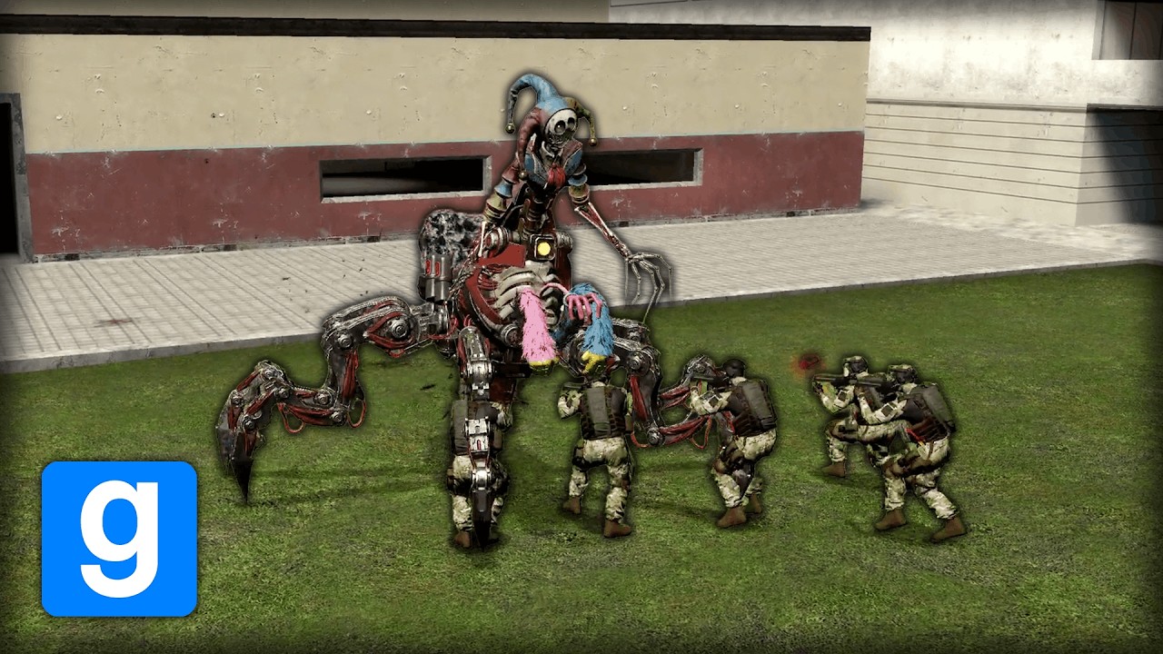 Poppy Playtime: The Prototype Vs Trepang2 Combine | GMod Sandbox