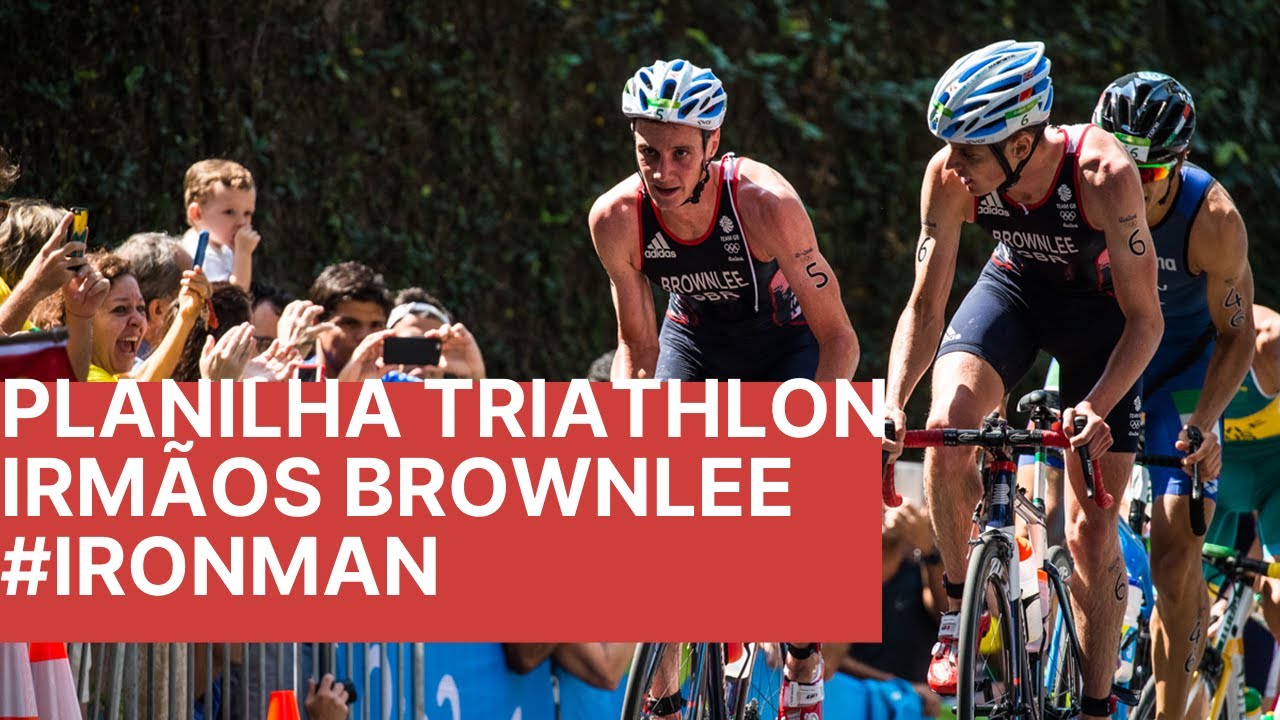 ⭕️ PLANILHA DE TREINO TRIATHLON IRMÃOS BROWNLEE (#IRONMAN)