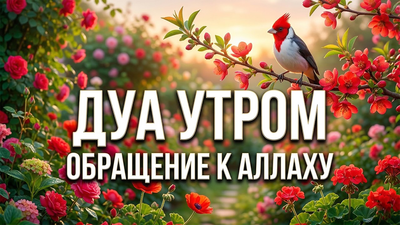🤲УТРЕННЕЕ ОБРАЩЕНИЕ К АЛЛАХУ В РАМАДАН ✨ДУА УТРОМ