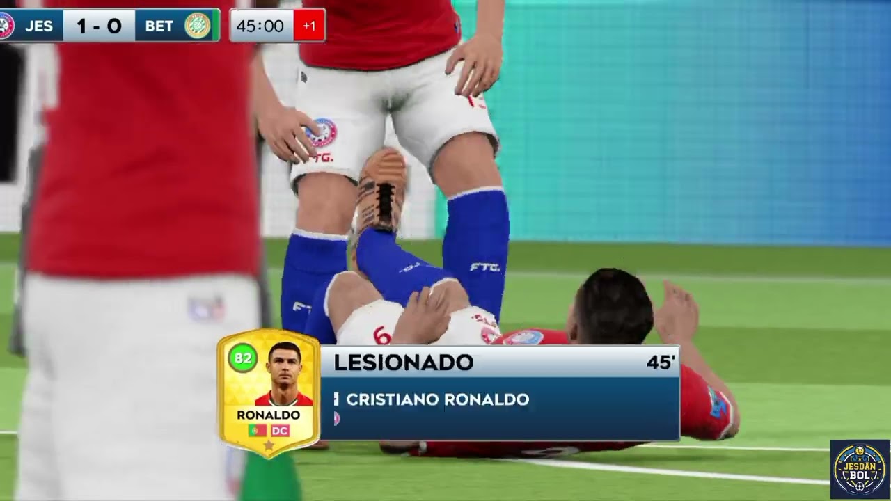 GOLEAMOS AL BETIS PERO A QUE COSTO/JESDAN VS BETIS/CR7 SE LESIONA #jesdan #dls26 #dreamleaguesoccer 