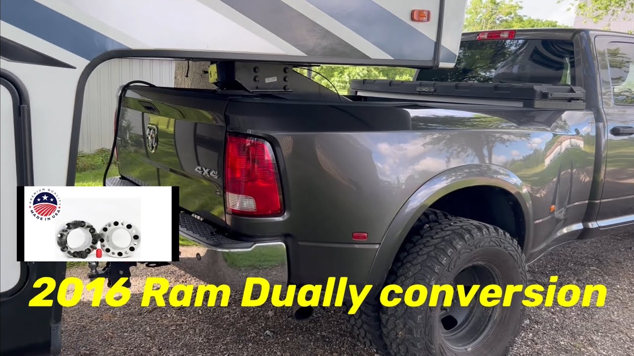 2016 Ram Dually conversion using Arrow craft hub adapter.
