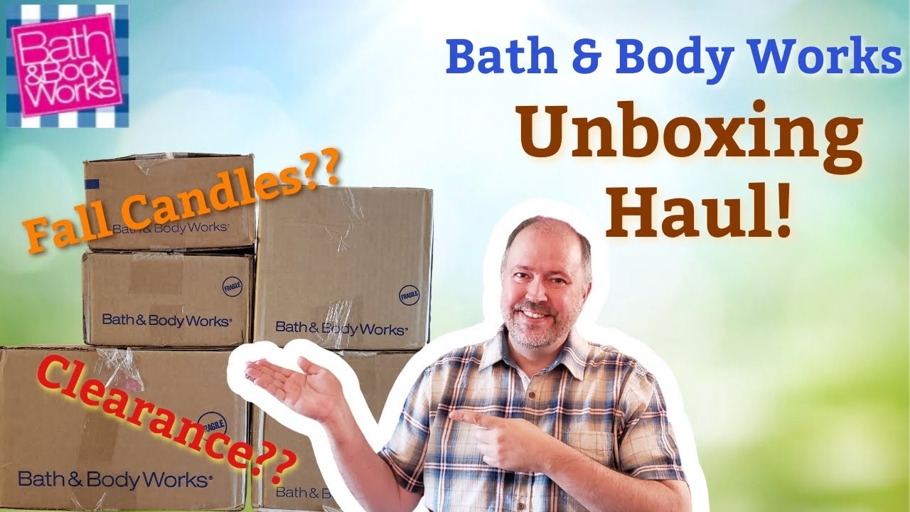 Bath and Body Works Unboxing Haul
