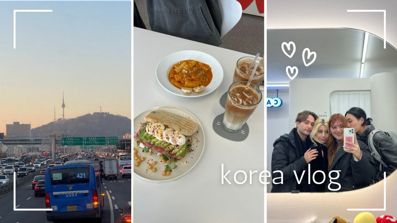 vlog corea 💌: rincontrare i miei amici, realizzare che si può bestemmiare per caso in coreano