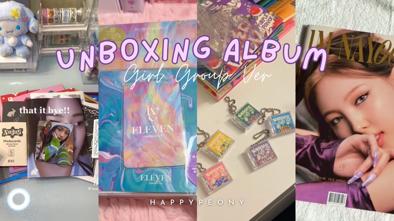 #5 ✧.* Unboxing Kpop Album ✧.* Girl Group Edition ♥