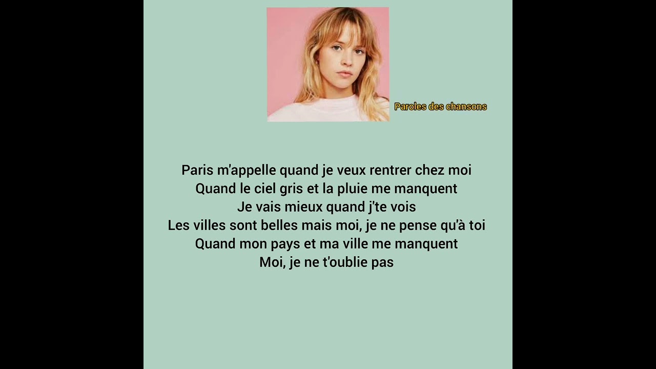 Angèle - Bruxelles Je T'aime [Paroles]