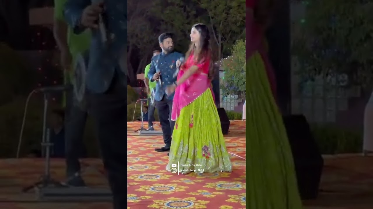 😍Kinjal Dave🥰 | Kinjal Dave Nadiad Garba | Manish Berva Status #kinjaldave #kinjaldavestatus #shorts