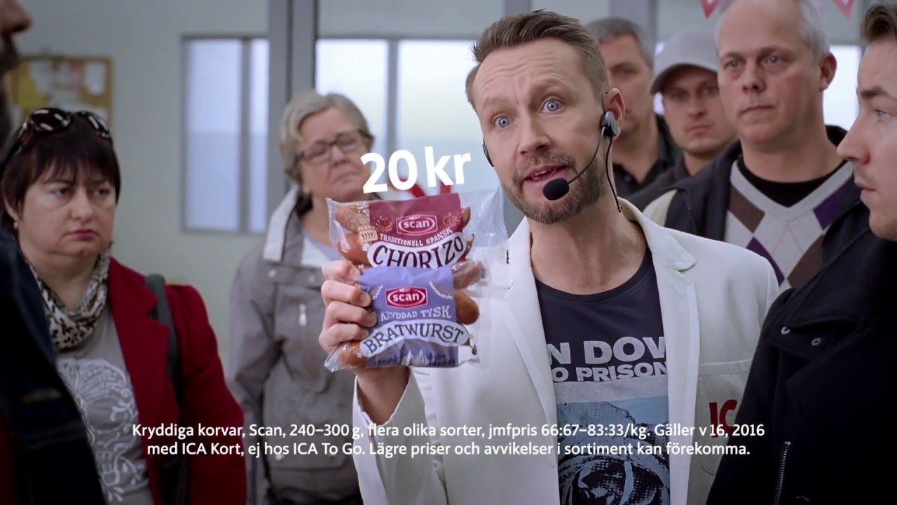 ICA reklamfilm 2016 v.16 - Spara pengar (om du vill)