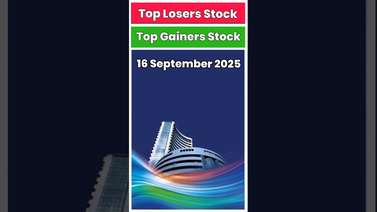 top gainers🟢and losers stock🔴 stock market me top gainers and losers 🔥 