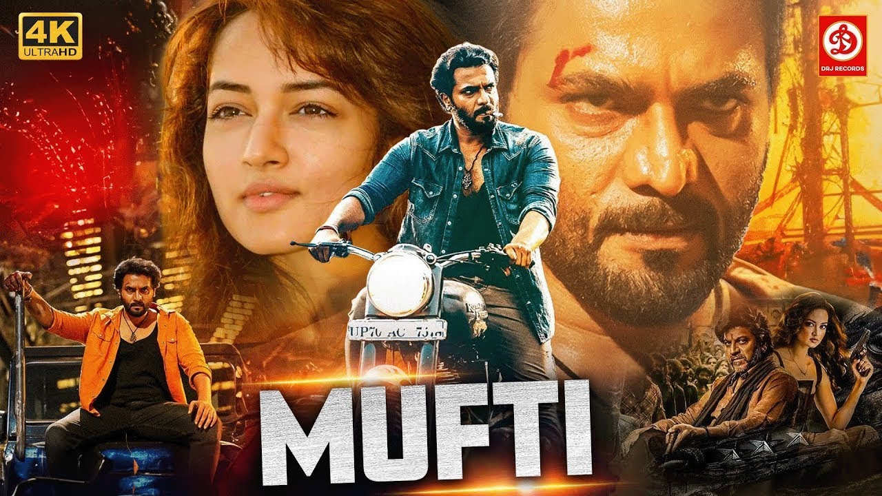 MUFTI {4K} - Superhit South Hindi Dubbed Action Movie |Shiva Rajkumar, Sri Murali, Shanvi Srivastava
