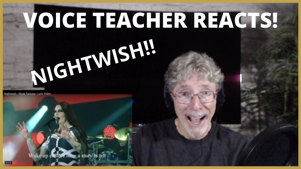 VOICE TEACHER REACTS TO NIGHTWISH - Weak Fantasy