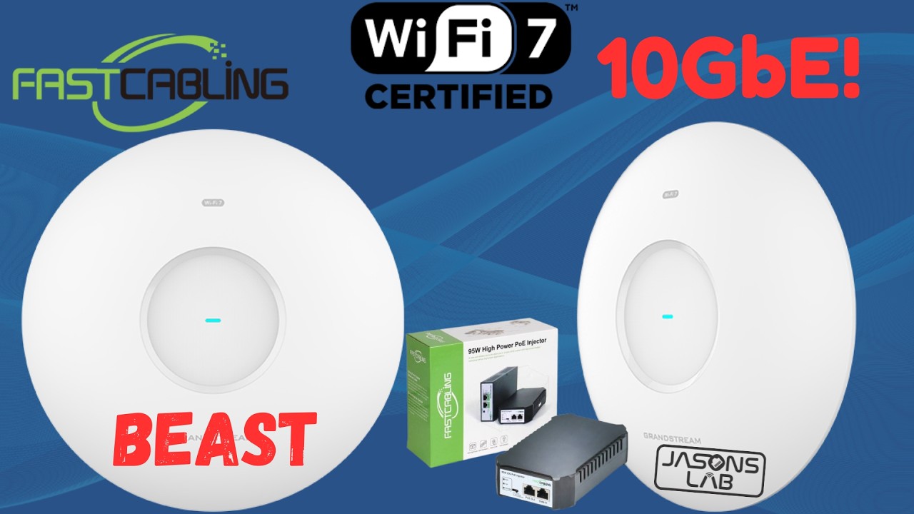 Тестирование Grandstream Wifi 7! @GrandstreamNetworks @Fastcabling