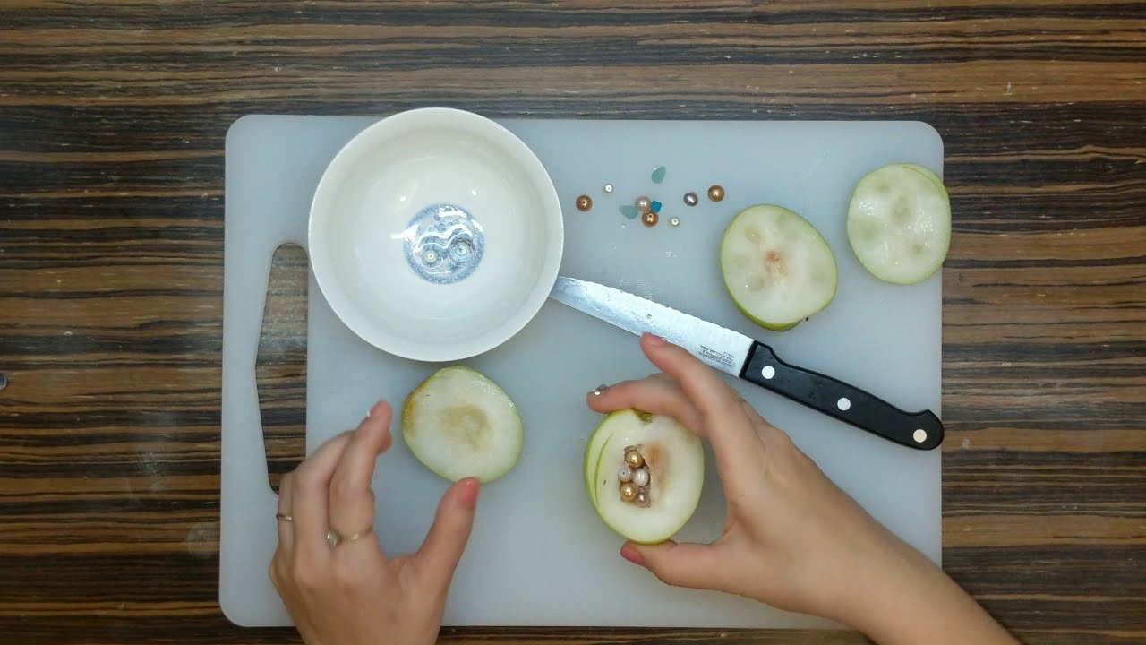 ASMR Jujube w/Pearls Inside #FruitASMR#ExoticFruits#Exoticfruitasmr#WeirdFruits#Satisfying#Rarefruit