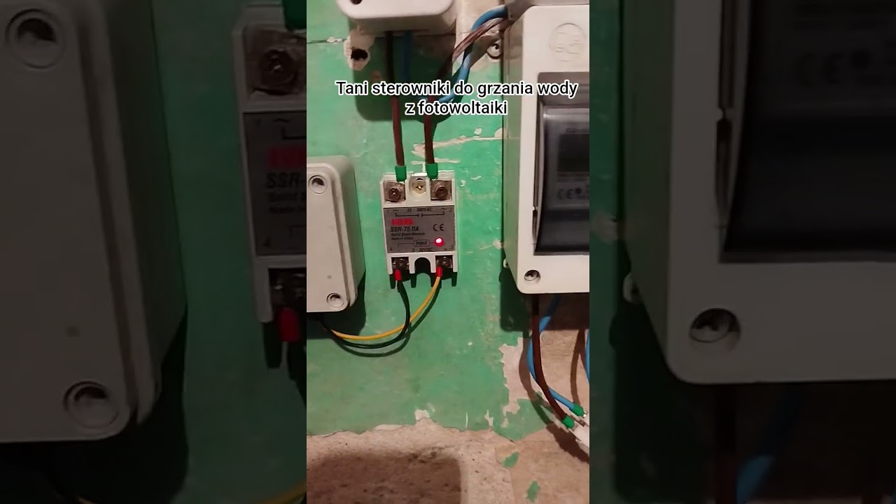 sterownik do grzania wody z pv fotowoltaiki #offgrid  #fotowoltaika