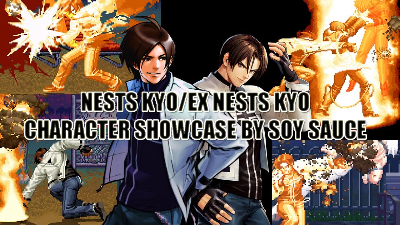 KOF MUGEN - NESTS Kyo/EX NESTS Kyo Character Showcase by @soysauce2605