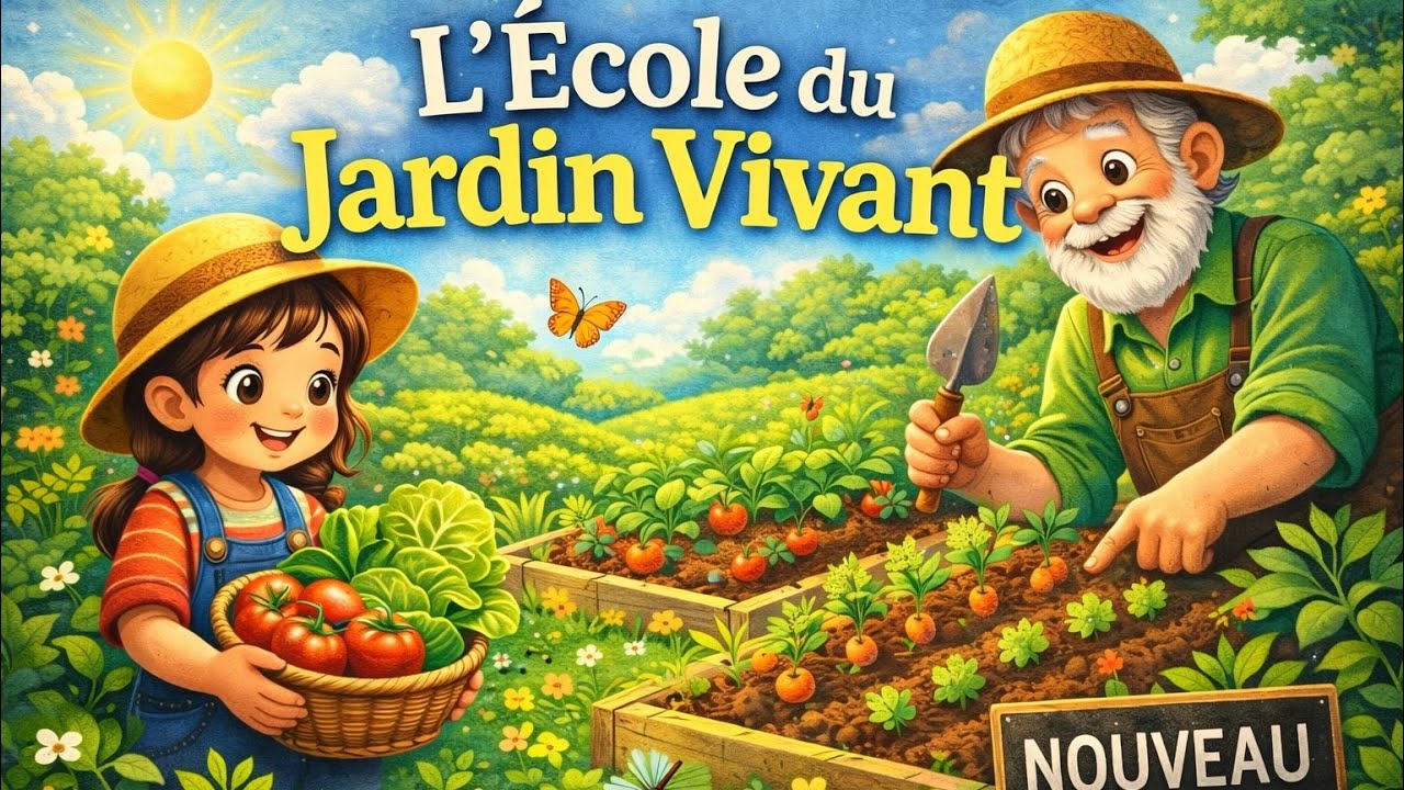 L’École du Jardin Vivant : l’histoire magique d’un potager qui apprend à grandir