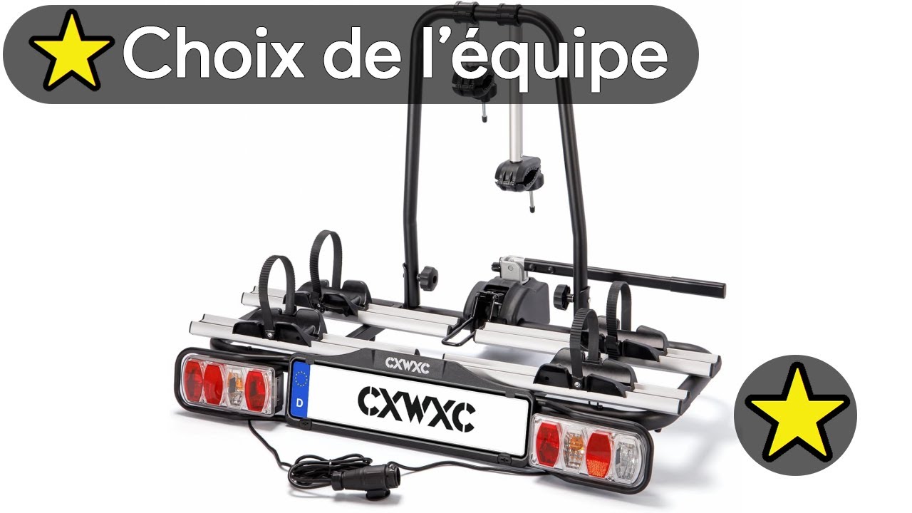 🏆 TOP 3 MEILLEUR PORTE VELO SUR ATTELAGE POUR 2 VELO 2025