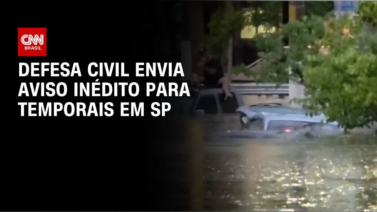 Entenda por que Defesa Civil emitiu alerta extremo pela 1&ordf; vez em SP | AGORA CNN