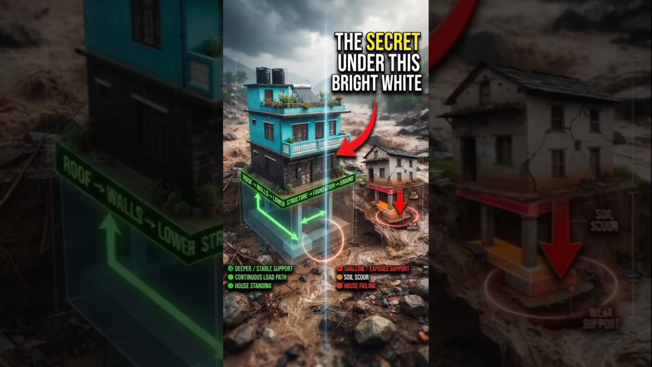 The Secret Under This Nepal House 😳 | Why It Survived the Flood