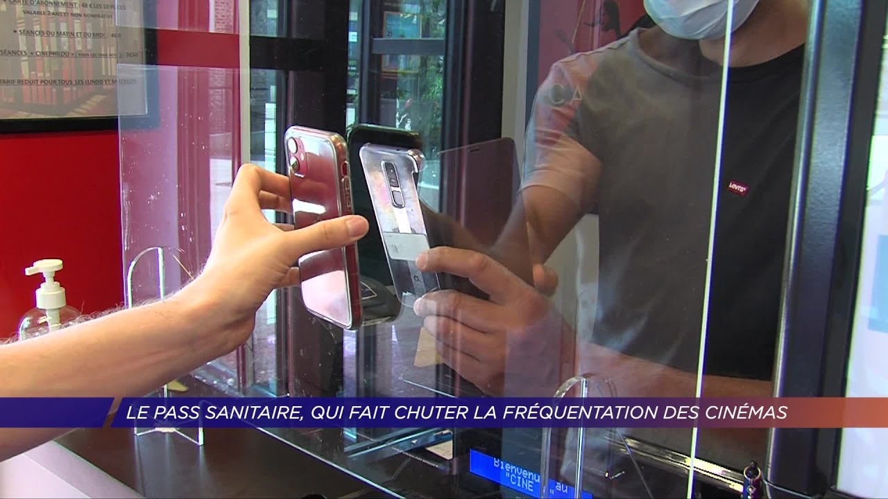 Yvelines | Le pass sanitaire, qui fait chuter la fr&eacute;quentation des cin&eacute;mas.