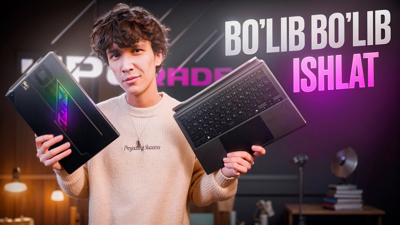 Bu planshet laptopga aylana oladi! | ASUS ROG Flow Z13
