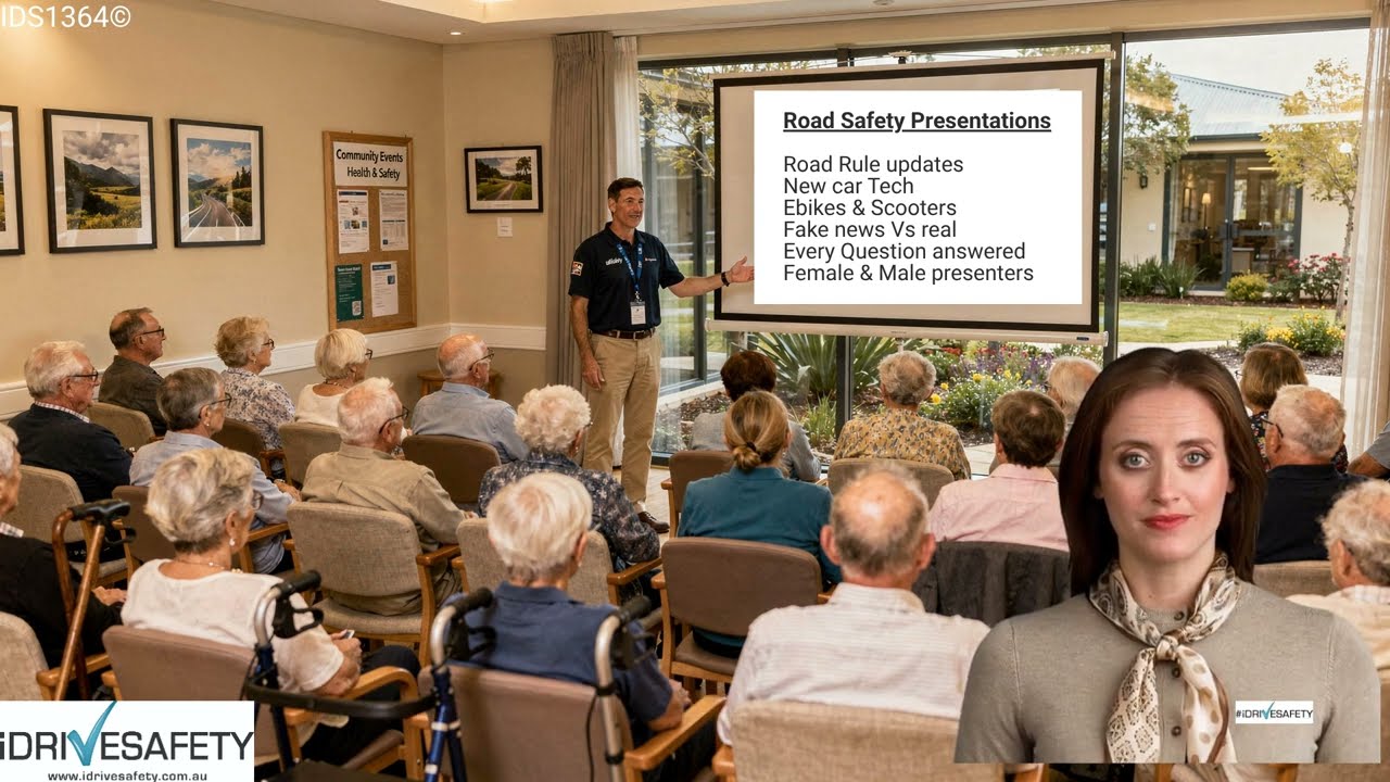 Senior Road Safety Presentations, Delivered across Victoria