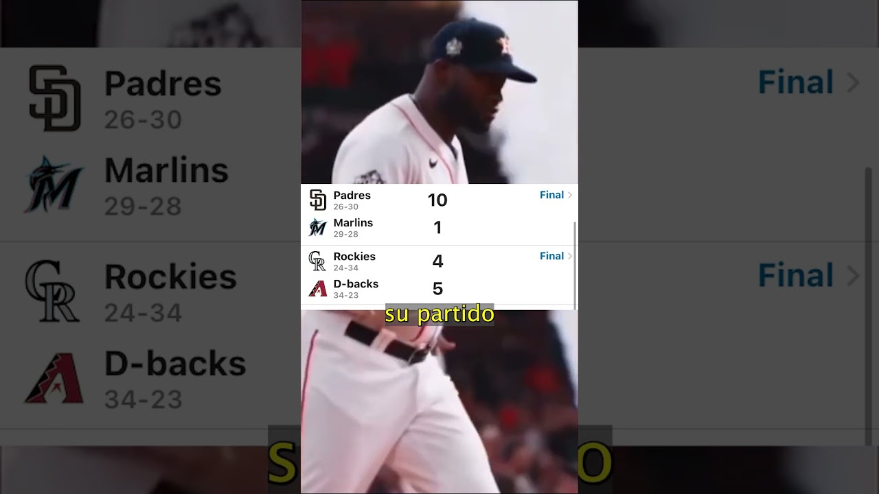 &iexcl;Resultados B&eacute;isbol de Grandes ligas en 30 segundos! #yoamoelb&eacute;isbol #beisbol #mlbespa&ntilde;ol #mlblatam